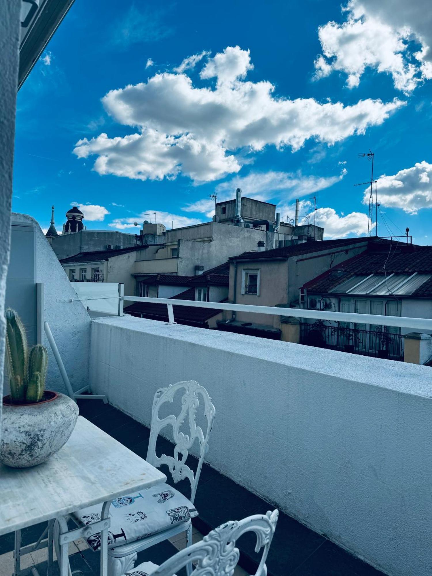 Ferienwohnung Center City, Puerta Del Sol Terraza Madrid Exterior foto