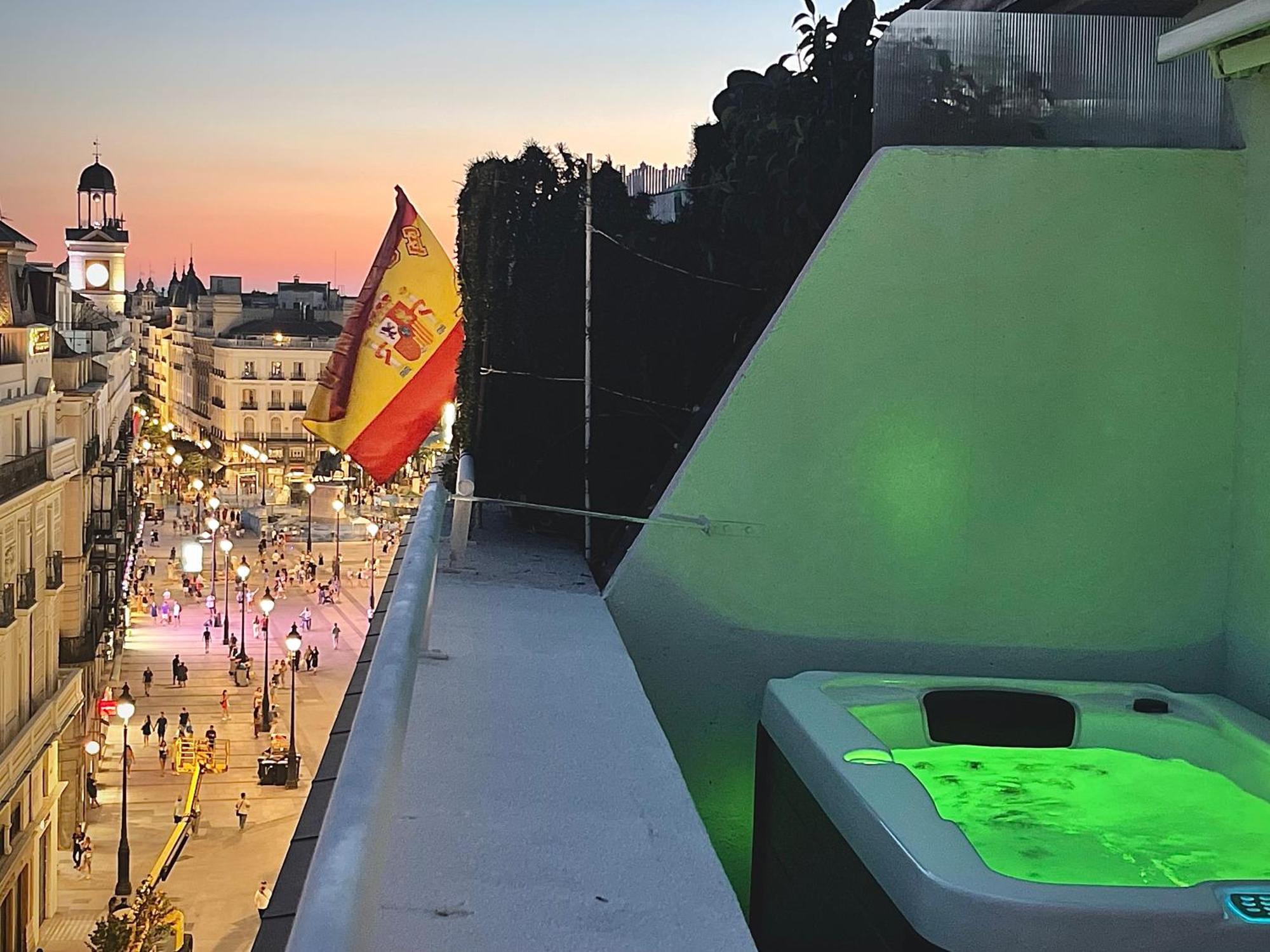 Ferienwohnung Center City, Puerta Del Sol Terraza Madrid Exterior foto